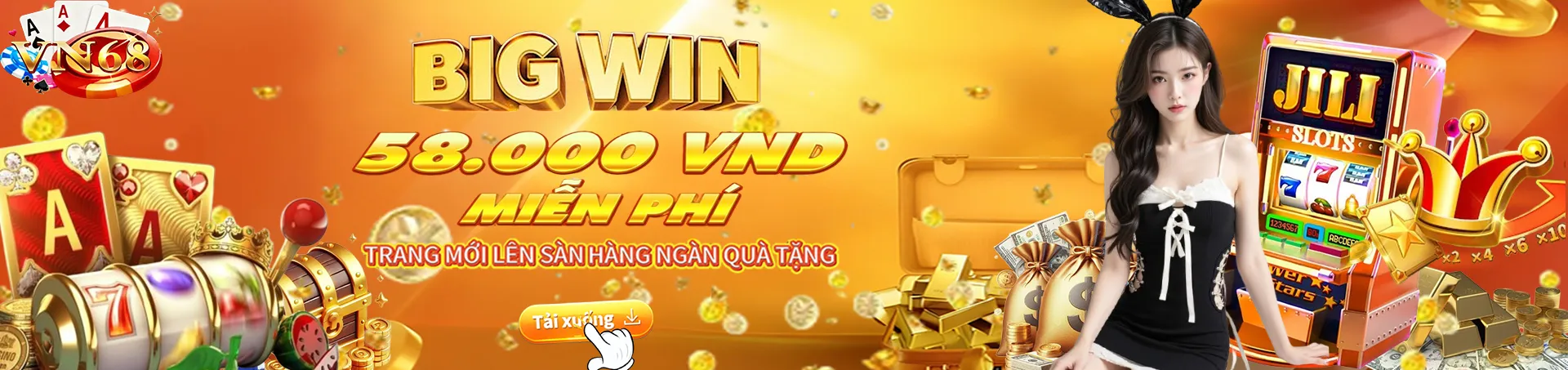 VN68 trải nghiệm game đa dạng VN68 trải nghiệm game đa dạng