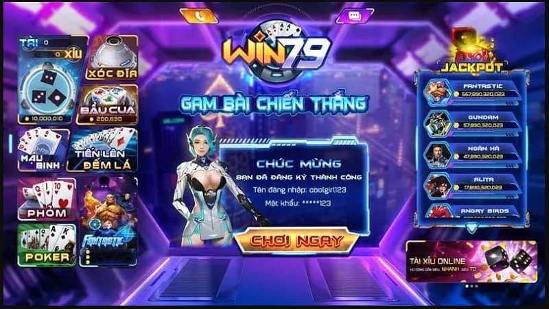 Kho game đổi thưởng win79 hấp dẫn