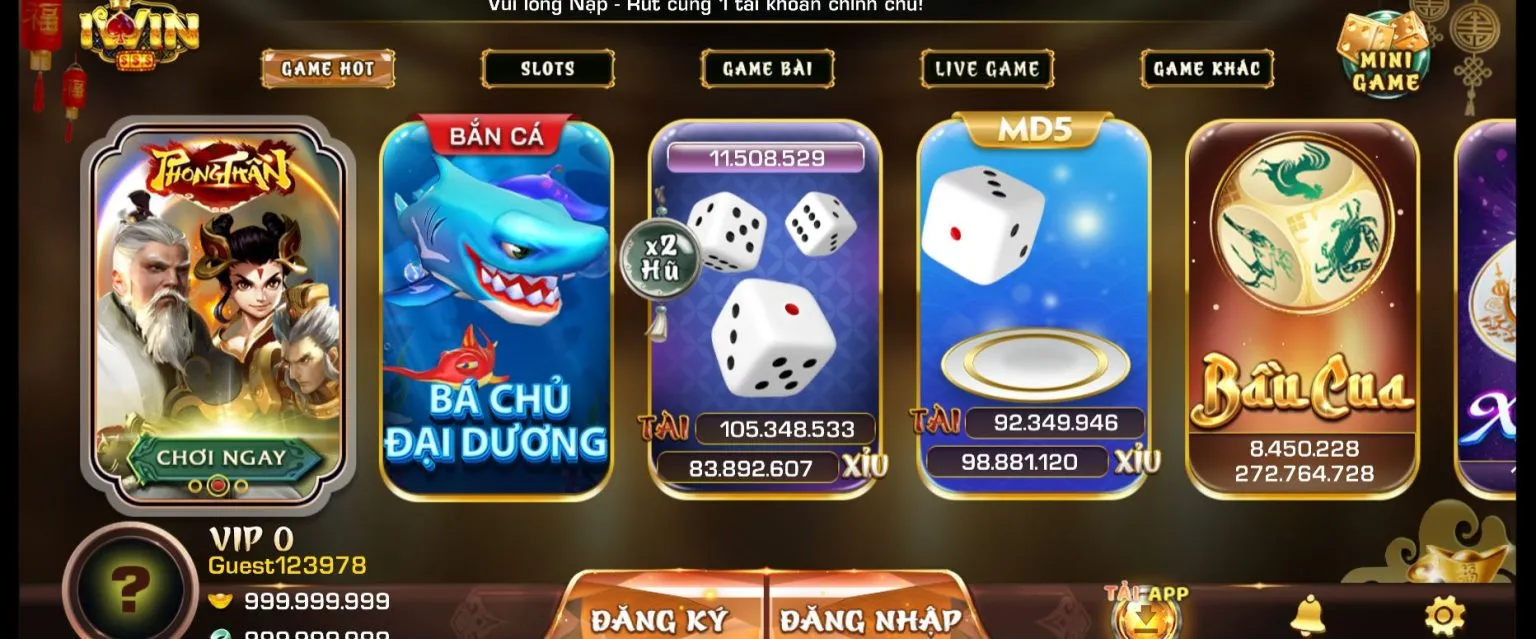 So sánh trải nghiệm Iwin68 và VN68