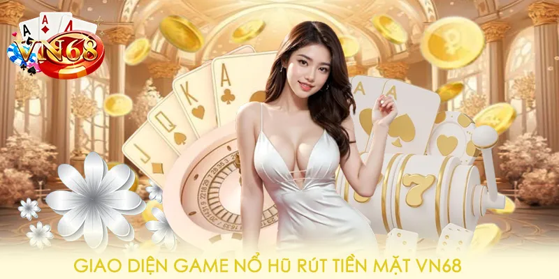 Giao diện game nổ hũ rút tiền mặt VN68