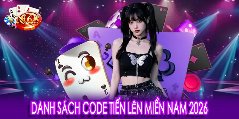 Danh sách code tiến lên miền nam 2026