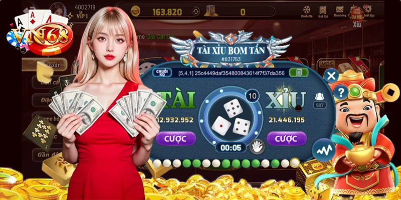 Ưu điểm trò chơi tài xỉu VN68