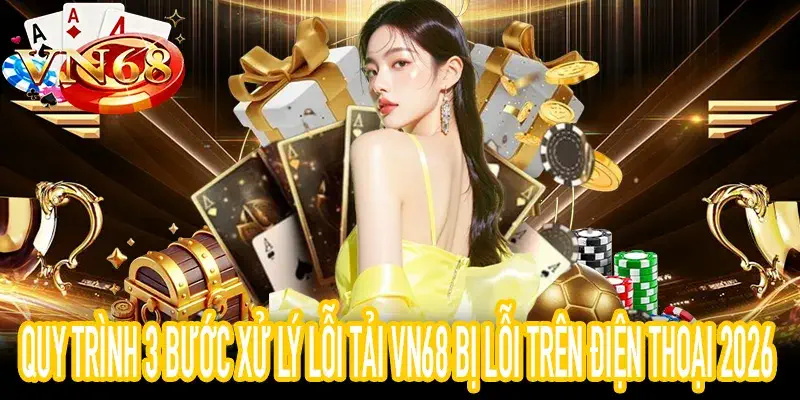 Khắc phục Tải VN68 bị lỗi nhanh chóng cho máy Android và iOS
