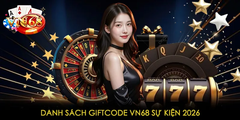 Danh sách Giftcode VN68 sự kiện 2026